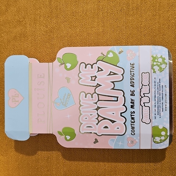 P. Louise Drive Me Balmy Lip Balm Duo Apple Liquid and Stick New In Box - Picture 4 of 4